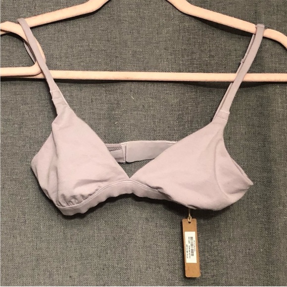 SKIMS 2 Triangle Bralette Iris (1) Mica (1) Camel Size XXS New - Picture 10 of 14